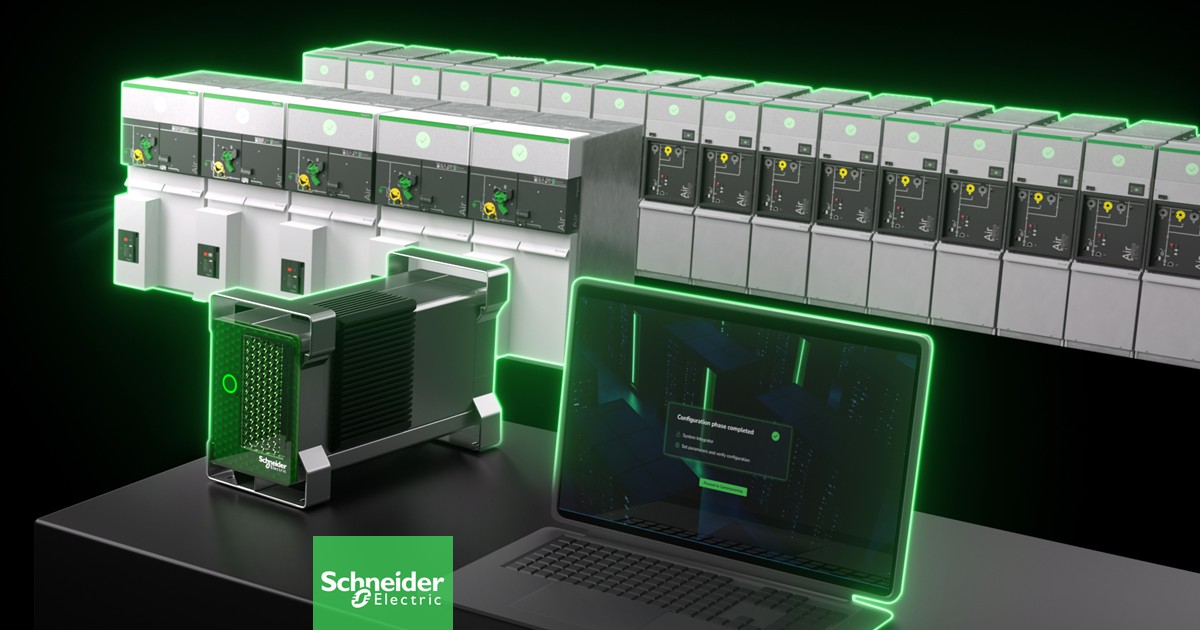 Schneider Electric lança painel de média tensão definido por software para ampliar escala de fábricas de IA